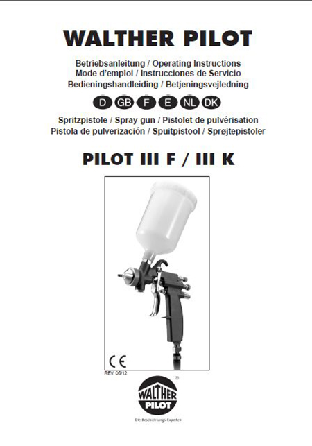 PILOT III F PDF DOwnload User Manual